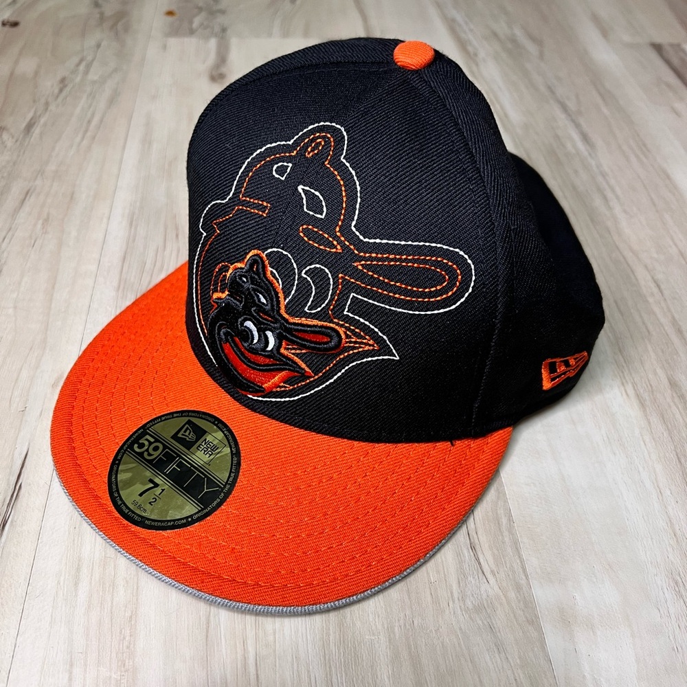 MLB X MyFitteds x New Era 7 3/8 New Era Baltimore Orioles Fitted